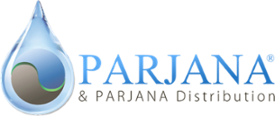 Parjana logo on the display of the website